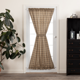 Sawyer Mill Plaid Door Panel Curtain-Lange General Store