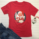 Feelin' Jolly Santa T-Shirt-Lange General Store