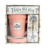 Flower Pot Mug Peach - You’re Loved-Lange General Store