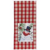 Flurry Snowman Dishtowel Set-Lange General Store