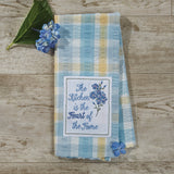 Forget Me Not Decorative Dishtowel-Lange General Store