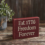 Freedom Forever Wooden Sign-Lange General Store