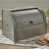 Galvanized Metal Bread Box-Lange General Store