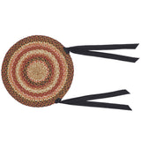 Ginger Spice Braided Chair Pad-Lange General Store