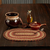 Ginger Spice Braided Placemat-Lange General Store