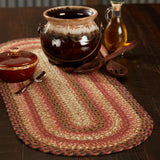 Ginger Spice Braided Table Runner-Lange General Store