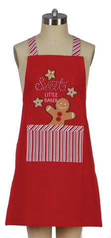 Gingerbread & Cocoa Child Apron-Lange General Store