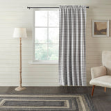 Grace Ann Buffalo Check Blackout Panel Curtain-Lange General Store