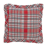 Gregor Plaid Wreath Pillow-Lange General Store