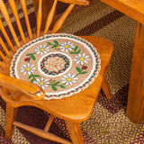 Happy Daisy Braided Chair Pad-Lange General Store