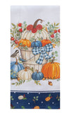 Harvest Wishes Pumpkins Terry Towel-Lange General Store