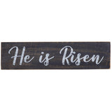 He Is Risen Wooden Sign-Lange General Store