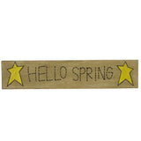 Hello Spring Wooden Sign-Lange General Store