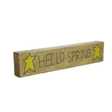 Hello Spring Wooden Sign-Lange General Store