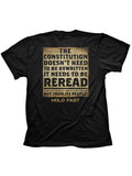 Hold Fast The Constitution T-Shirt-Lange General Store