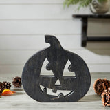 Jack O' Lantern Black Wood Decor-Lange General Store