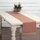 Jonathan Plaid Ribbed Table Runners-Lange General Store