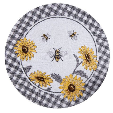 Just Bees Braided Placemat-Lange General Store