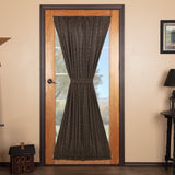 Kettle Grove Plaid Door Panel Curtain-Lange General Store