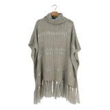 Khaki Meegan Poncho-Lange General Store