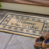 Lake Welcome Door Mat-Lange General Store