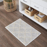 Lattice Oatmeal Bath Mat-Lange General Store