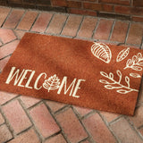 Leaves Welcome Door Mat-Lange General Store