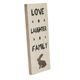 Love Laughter Family Wooden Sign-Lange General Store