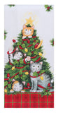 Meowy Christmas Terry Towel-Lange General Store