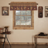 Millsboro Block Border Valance-Lange General Store