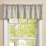 Mist Grey Lace Valance-Lange General Store