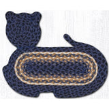 Montana Sky Cat Braided Rug-Lange General Store