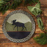 Moose Braided Placemats-Lange General Store