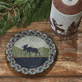 Moose Braided Trivet 8" Set-Lange General Store