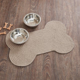 Natural Dog Bone Braided Rug-Lange General Store