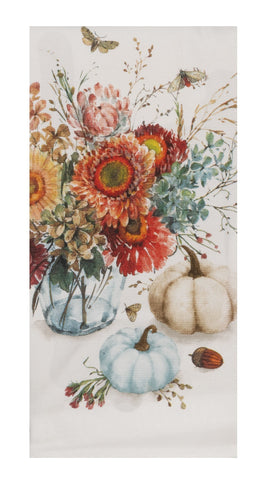 Nature's Splendor Floral Vase Terry Towel-Lange General Store