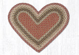 Olive Grove Heart Rug-Lange General Store