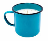 Potting Shed Enamelware Mug Candle - Summer Melon-Lange General Store