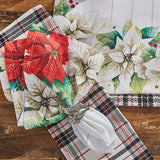 Poinsettia Pine Napkins-Lange General Store