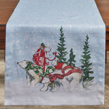 Polar Bears Believe Table Runner-Lange General Store