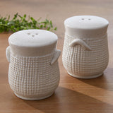 Potter's Stone Salt & Pepper Shakers-Lange General Store