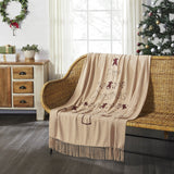 Prim Christmas Blessings Throw-Lange General Store