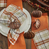 Pumpkin Bronze Napkin Ring-Lange General Store