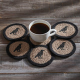 Raven Harvest Braided Coasters-Lange General Store