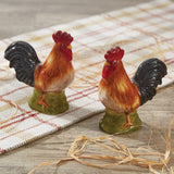 Rooster Day Salt & Pepper Shaker Set-Lange General Store