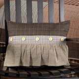 Rory Ruffled Pillow-Lange General Store