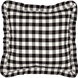 Annie Black Buffalo Check Pillow-Lange General Store