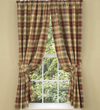 Saffron Short Panel Curtains-Lange General Store