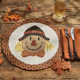 Scarecrow Braided Placemats-Lange General Store