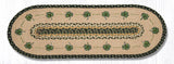 Shamrock Braided Table Runner-Lange General Store